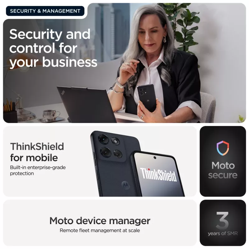 Viedtālrunis MOTOROLA moto g56 5G 6,72 collu (17,1 cm) Hybrid Dual SIM, MediaTek Dimensity 7060 2,6 GHz, 8 GB RAM, 256 GB, 5200 mAh, melns
