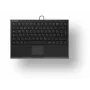 KeySonic KSK-5211ELU (DE) tastatūra Mājām USB QWERTZ Vācu Melna