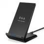 Iekštelpu lādētājs 2GO 797330 Viedtālrunis Melns USB Bezvadu Ātrā uzlāde