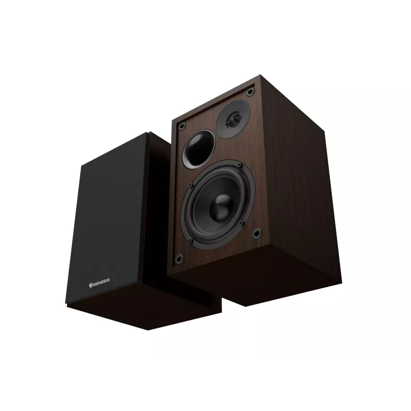 Genesis NGS-2344, vadu un bezvadu 2.0 skaļrunis, 20 W, brūns