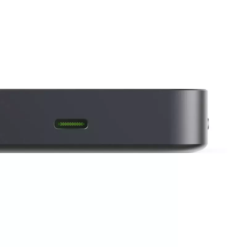 Hama 00201752 ārējais akumulators 10000 mAh Bezvadu uzlāde Antracīta