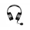 MSI IMMERSE GH20 spēļu austiņas '3,5 mm iekļauts audio sadalītāja piederums, melnas, 40 mm draiveri, vienvirziena mikrofons, saderīgas ar datoru un vairākām platformām'
