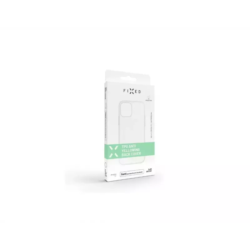 Muguras vāciņš FIXED Xiaomi Redmi Note 13 Pro 5G / POCO X6 5G — Plāns AntiUV TPU caurspīdīgs