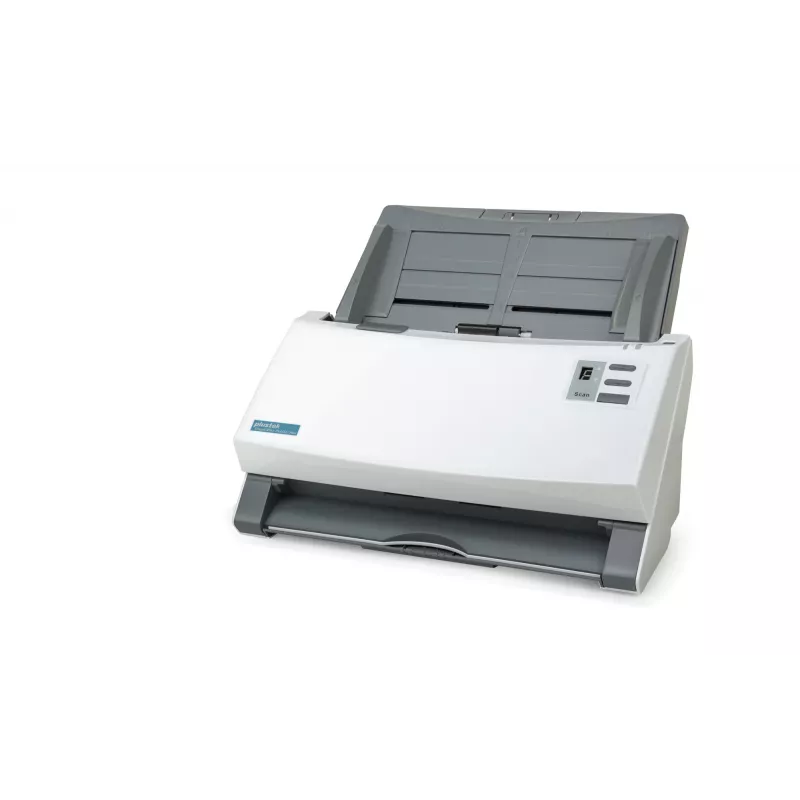 Plustek SmartOffice PS456U Plus ADF skeneris 600 x 600 DPI A4 Pelēks, Balts