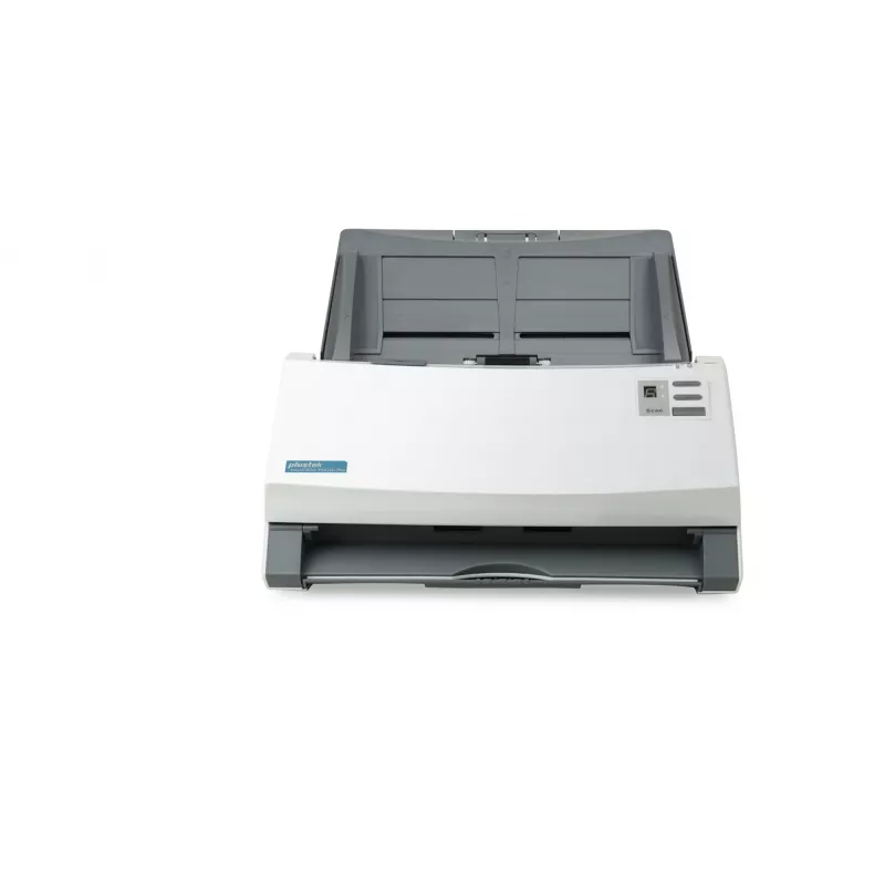 Plustek SmartOffice PS456U Plus ADF skeneris 600 x 600 DPI A4 Pelēks, Balts