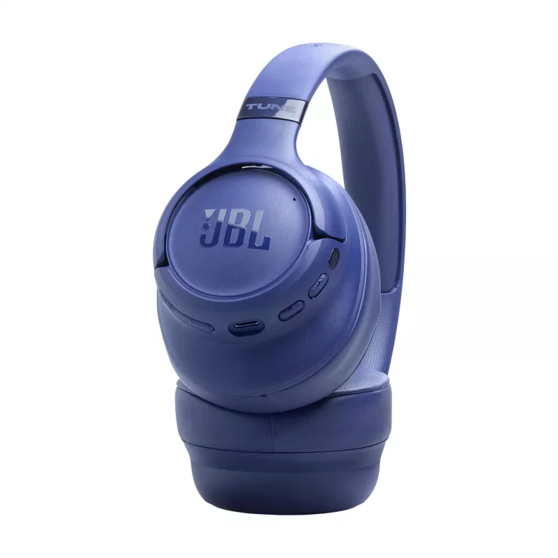 JBL Tune 780NC austiņas ar vadu un bezvadu savienojumu, galvas lentes tipa, zvaniem/mūzikai, USB Type-C, Bluetooth, zilas