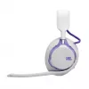 Austiņas JBL Quantum 650 — Bezvadu Bluetooth, USB-C, Apkārtauss, Galvas lente, Balts, 20–20000 Hz
