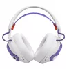 Austiņas JBL Quantum 650 — Bezvadu Bluetooth, USB-C, Apkārtauss, Galvas lente, Balts, 20–20000 Hz