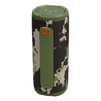 Mono pārnēsājamais skaļrunis JBL Grip Mono Camouflage — 16 W, Bluetooth, 70–20 000 Hz