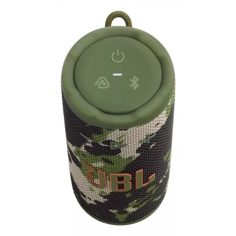 Mono pārnēsājamais skaļrunis JBL Grip Mono Camouflage — 16 W, Bluetooth, 70–20 000 Hz
