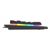 GENESIS Rhod 500 RGB klaviatūra Spēlēm USB QWERTY Portugāļu Melns, Sudrabs