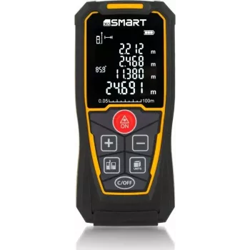 Lāzera attāluma mērītājs Smart 06-01100 by Smart, kompakts rokas mērinstruments
