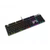 MSI FORGE GK320 RED tastatūra Spēlēm USB QWERTY angļu Melns