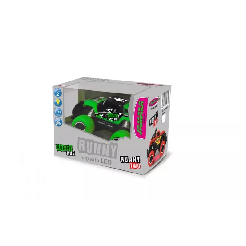 Monster truck Jamara Runny One radio vadāmais RC modelis 1:43