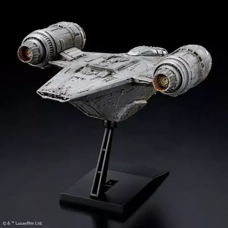 Plastmasas modelis REVELL Razor Crest mērogā 1/144 — Star Wars bandai komplekts, plastmasas saliekamais modelis