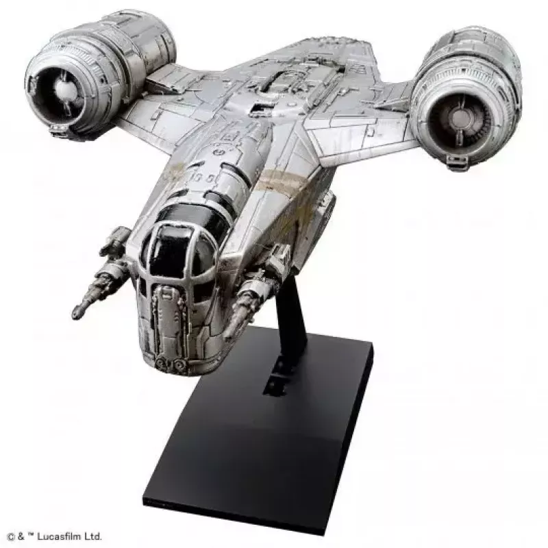 Plastmasas modelis REVELL Razor Crest mērogā 1/144 — Star Wars bandai komplekts, plastmasas saliekamais modelis