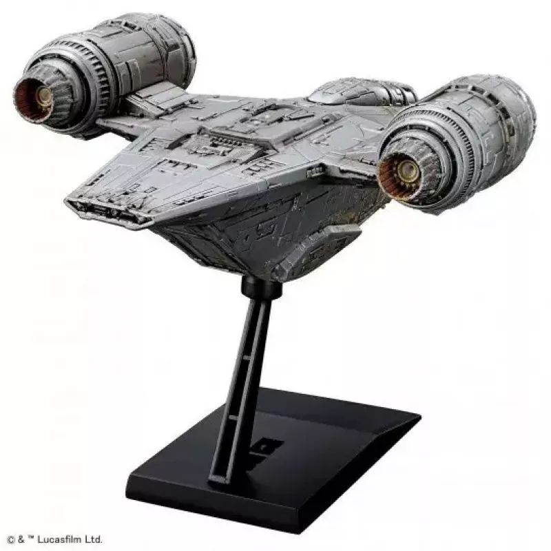 Plastmasas modelis REVELL Razor Crest mērogā 1/144 — Star Wars bandai komplekts, plastmasas saliekamais modelis