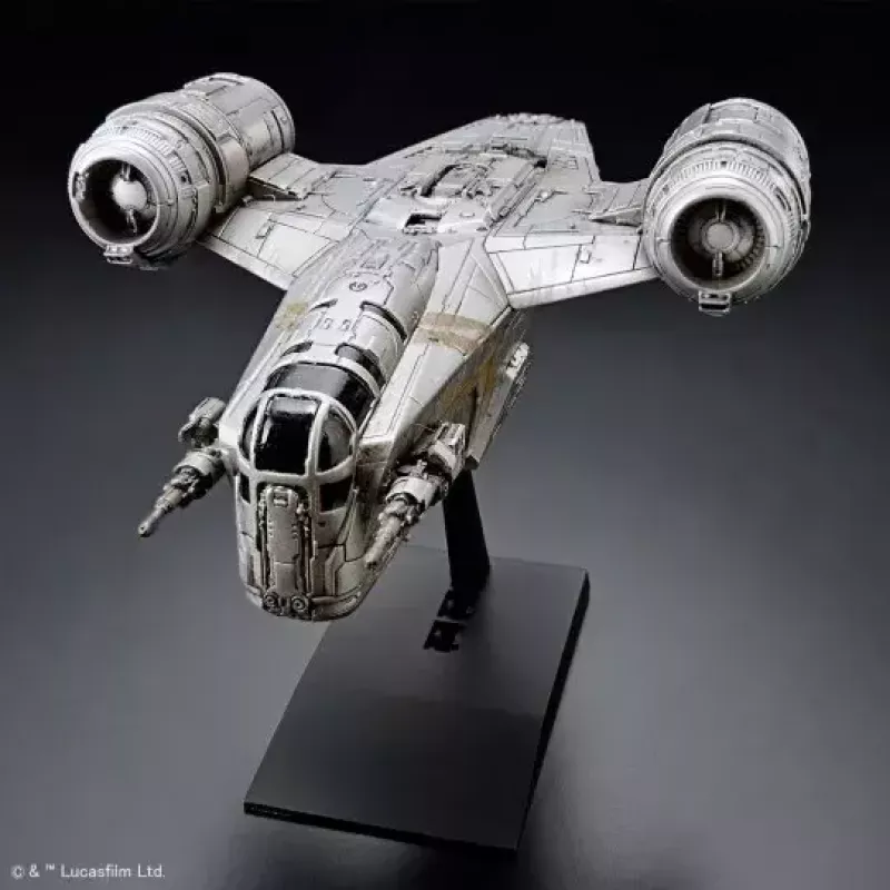 Plastmasas modelis REVELL Razor Crest mērogā 1/144 — Star Wars bandai komplekts, plastmasas saliekamais modelis