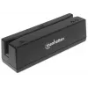 Manhattan USB-A magnētiskās joslas karšu lasītājs, trīsceļu lasītājs, tastatūras ķīļa dekodētājs, kabelis 1,5 m, melns, trīs gadu garantija