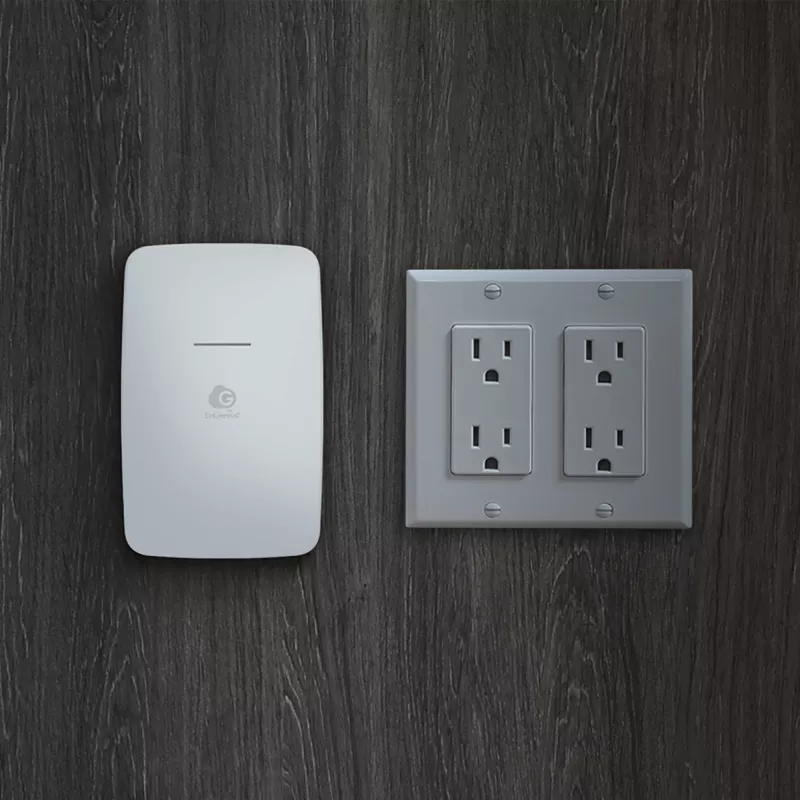 EnGenius Cloud pārvaldīts piekļuves punkts 11ax Wi-Fi6 400+867Mbps 2T2R GbE PoE.af 2x4 & 2x 5dBi iekštelpām
