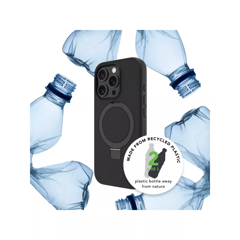 Aizsargapvalks dbramante1928 Iceland Ultra D3O MS Kick iPhone 17e/16e/15/14/13, 6.1 collas (15,5 cm), Melns