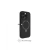 Aizsargapvalks dbramante1928 Iceland Ultra D3O MS Kick iPhone 17e/16e/15/14/13, 6.1 collas (15,5 cm), Melns
