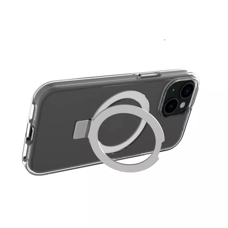 Aizmugurējais vāciņš dbramante1928 Iceland Ultra Apple iPhone 15 ar statīvu, MagSafe saderīgs