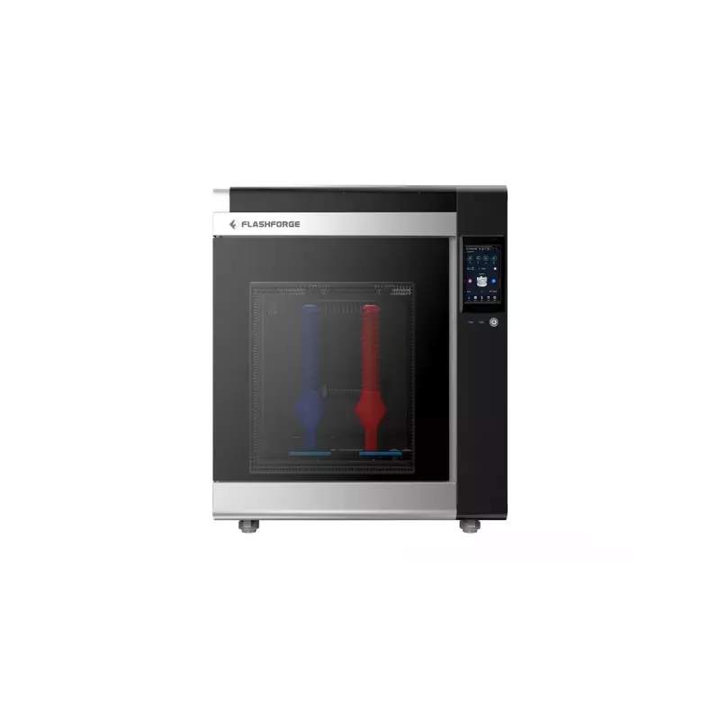 3D printeris Flashforge Creator 4A — būvēšanas tilpums 400×350×500 mm, 1,75 mm kvēldiegs, maks. gultnes temperatūra 120 °C, Wi‑Fi