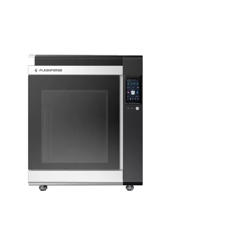 3D printeris Flashforge Creator 4A — būvēšanas tilpums 400×350×500 mm, 1,75 mm kvēldiegs, maks. gultnes temperatūra 120 °C, Wi‑Fi