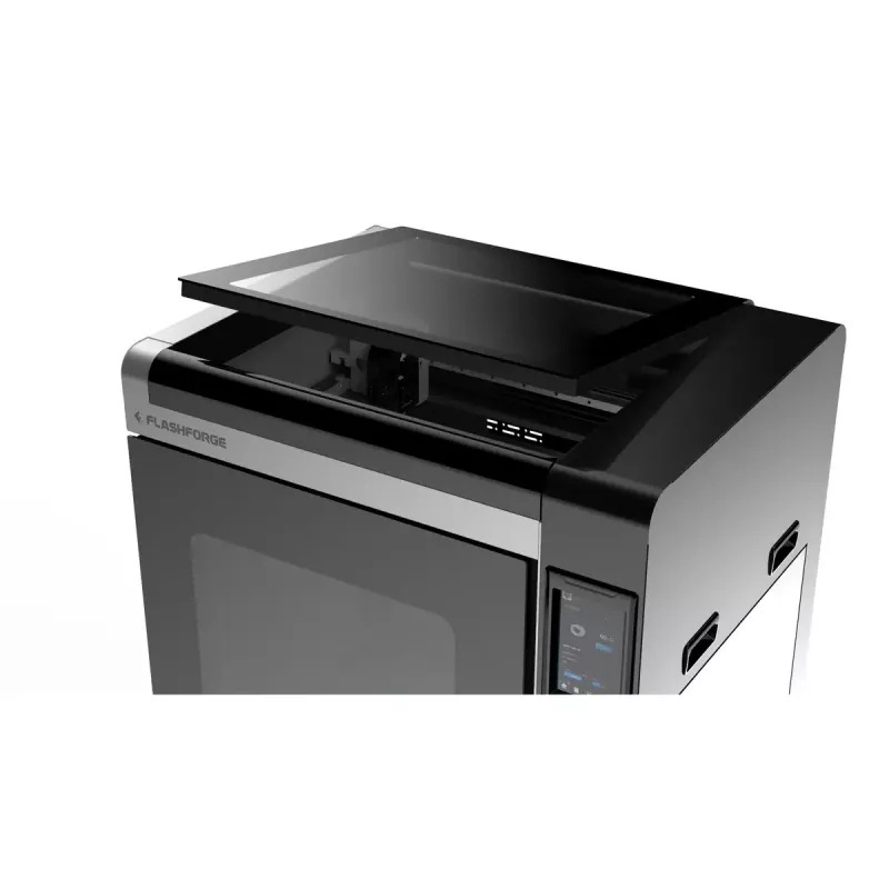 3D printeris Flashforge Creator 4A — būvēšanas tilpums 400×350×500 mm, 1,75 mm kvēldiegs, maks. gultnes temperatūra 120 °C, Wi‑Fi