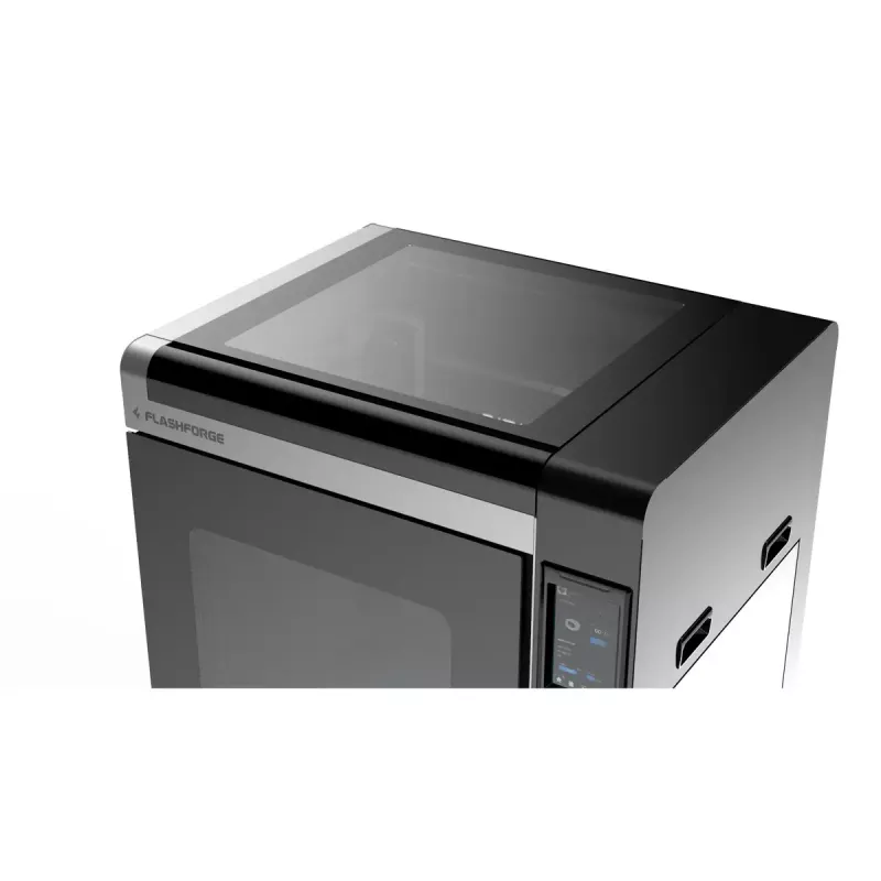 3D printeris Flashforge Creator 4A — būvēšanas tilpums 400×350×500 mm, 1,75 mm kvēldiegs, maks. gultnes temperatūra 120 °C, Wi‑Fi