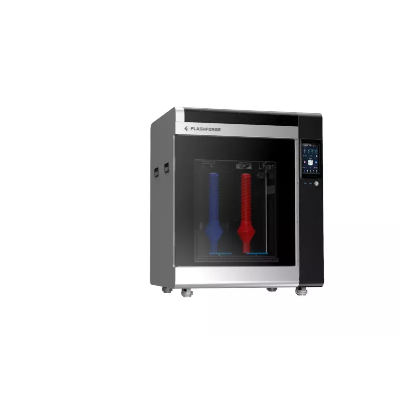 3D printeris Flashforge Creator 4A — būvēšanas tilpums 400×350×500 mm, 1,75 mm kvēldiegs, maks. gultnes temperatūra 120 °C, Wi‑Fi