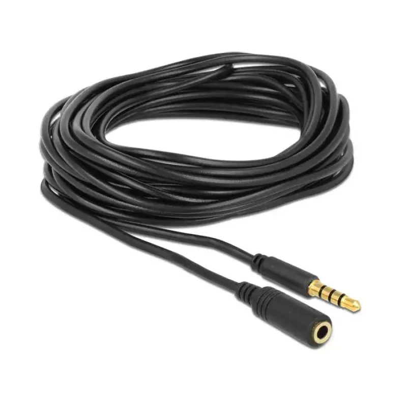Audio kabelis DeLOCK 84669 5 m 3.5 mm melns