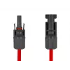 Kabelis DeLOCK DL4 Solar plakans kabelis vīr. uz siev. 60 cm sarkans 3,3 mm²