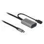 USB kabelis DeLOCK 85391 USB 3.2 Gen 1 5 m USB A USB C Melns Pelēks