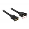 HDMI kabelis DeLOCK 0.25m 2xHDMI