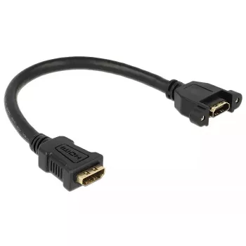HDMI kabelis DeLOCK 0.25m 2xHDMI