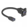 DeLOCK D-Type USB kabelis Type-A ligzda uz Type-A ligzda 5 Gbps 20 cm