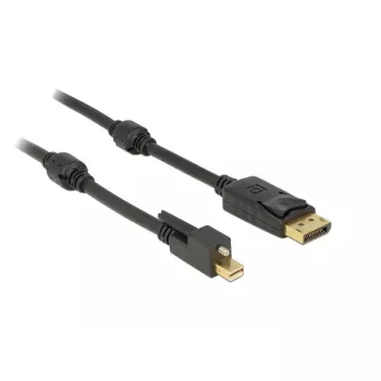 DisplayPort kabelis DeLOCK 83721 Mini DisplayPort 1m Melns