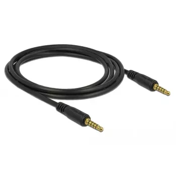 Audio kabelis DeLOCK 85697 2 m 3.5 mm melns