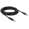 Audio kabelis DeLOCK 85699 5 m 3,5 mm melns