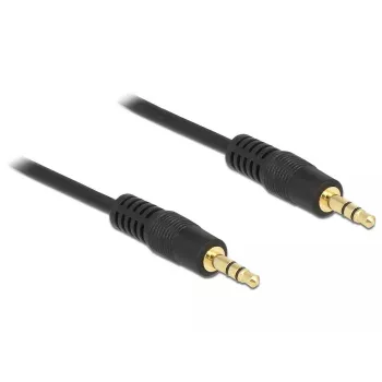Audio kabelis DeLOCK 3m 3.5mm M/M Melns