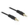 Audio kabelis DeLOCK 3m 3.5mm M/M Melns