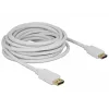 DisplayPort kabelis DeLOCK 84861 7 m Balts