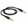 Audio kabelis DeLOCK 85545 0,5 m 3,5 mm melns