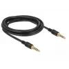 Audio kabelis DeLOCK 85601 3m 3.5 mm melns