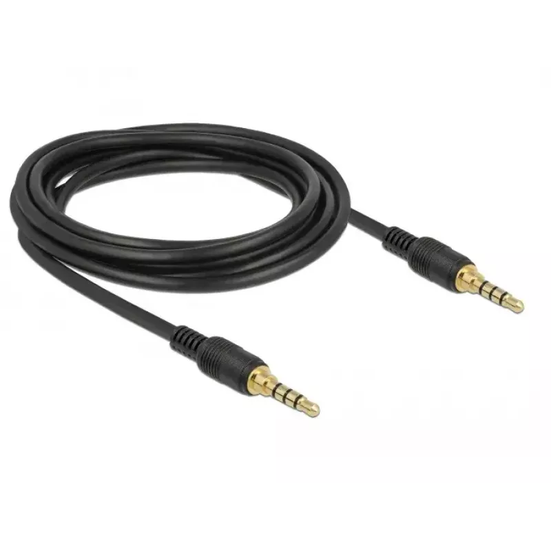 Audio kabelis DeLOCK 85601 3m 3.5 mm melns