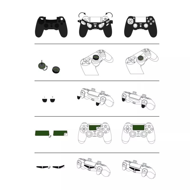 Hama Soccer, PlayStation 4, melna, zaļa