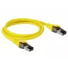 Tīkla kabelis DeLOCK 86581 RJ-45 Cat8.1 1m dzeltens