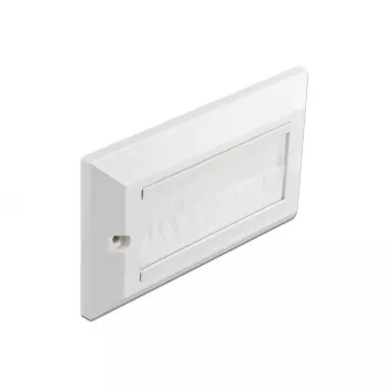 Sienas plāksne DeLOCK 66496 Balta